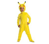 Disguise Pikachu Costume Romper, Official Pokemon Toddler Outfit and Headpiece, Size (2T)