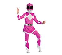 Disguise Pink Ranger Deluxe Child Costume, Pink, Medium/(7-8)