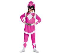 Disguise Pink Ranger Toddler Classic Child Costume, Pink, Medium/(3T-4T)