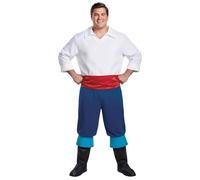 DISGUISE Prince Eric Deluxe Fancy Dress Costume for Men Medium