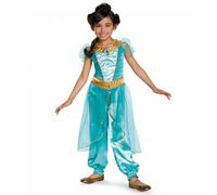 Disguise Principessa Jasmine Deluxe ALADDIN Disney Bambine Costume Halloween