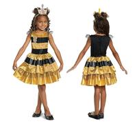 Disguise Queen Bee Classic Child Costume, Yellow, Size/(4-6x)