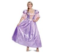 DISGUISE Rapunzel Deluxe - Costume classico da donna, Viola, 12-14