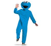 Disguise Sesame Street Plush Cookie Monster Costume Adult XXL 50-52