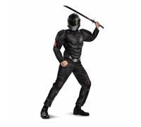Disguise Snake Eyes Adulto Fighter G.I.Joe Origins Film Classic Costume 104629