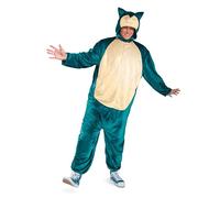 DISGUISE SNORLAX 141349B-EU SNORLAX CLASSIC ADULT Pokemon Dress Up & Accessori, Blu, L/XL