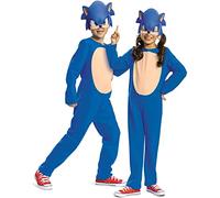 Disguise Sonic 2 Costume di carnevale Sonic The Headgehog 127-136 cm 7-8 anni