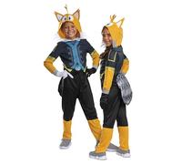 Disguise Sonic Deluxe - Costume ufficiale Sonic Prime, con copricapo, taglia 4-6