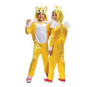 DISGUISE Sonic Tails, costume ufficiale del film Sonic e copricapo, taglia L (10-12)
