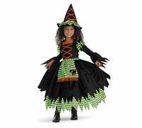 Disguise Story Libro Strega Abito Grembiule Cappello Carino Bambini Halloween