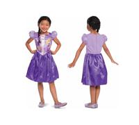 Disguise Vestito Rapunzel Standard Bambina, Porpora Vestito Rapunzel, Seta Abiti Carnevale Rapunzel, Costumi Di Carnevale Per Bambini Taglia M