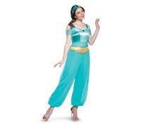 Disguise Women's Jasmine Deluxe Fancy Dress Costume X-Large