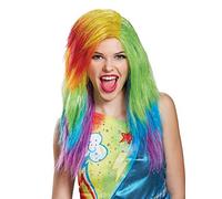 Disguise Women's Rainbow Dash Movie Adult Wig, Multi, One Size