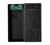 Disguised Safe Power Charger Forma Cash Storage Holder | Scatola per la raccolta dei soldi, per donne e uomini, scaffale per scuola, libreria, viaggi, viaggi di lavoro, nero