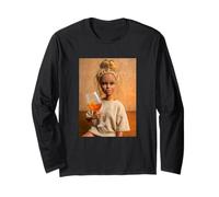 Disgusted Face Doll Meme Funny Orange Spritz Cocktail Fun Maglia a Manica