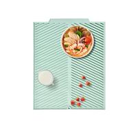 Dish Drying Mat Silicone, Thickened Dish Drying Mat, Cup Drying Mat, Foldable Dish Drying Pad, Quick Dry Dish Mat, Non-Slip Dish Drainer, Kitchen Counter Drying Mat, Silicone Dish Drainer