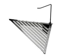 Dish Rack, Foldable Metal Triangle Rustproof Stand Drainer, Space Saving Sink Dish Drying Rack With Efficient Drainage Design For Home Countertop Cabinet Indoor Apartment Women Men Kitchen Storage Use