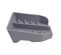 Dish Sponge Holder - Raised Silicone Brush Holder with Drain Spout, Kitchen Cleaning Organizer, Enhanced Utility With Design | Scrubber Storage for Shower, Home, Apartment, Kitchen Counter, Ba