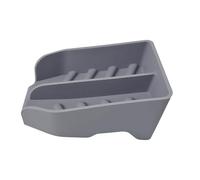 Dish Sponge Holder - Raised Silicone Soap Dish for Quick Drying, Non-Slip Design with Easy Cleaning Function, Sink Accessory for Kitchen, Bathroom, Apartment, Counter, Shower Use, 5.79x5.79 Inches
