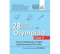 Disha Experts 28 Mock Test Series for Olympiads Class 3 Science, Mat (Tascabile)