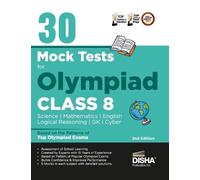 Disha Experts 30 Mock Test Series for Olympiads Class 8 Science, Mat (Tascabile)