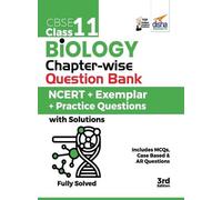 Disha Experts CBSE Class 11 Biology Chapter-wise Question Bank - NCE (Tascabile)