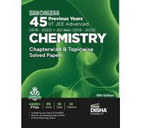 Disha Experts Errorless 45 Previous Years Iit Jee Advanced (19782022 (Tascabile)