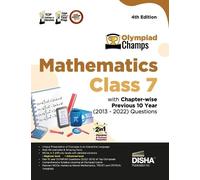, Disha Experts Olympiad Champs Mathematics Class 7 with Chapter-Wis (Tascabile)