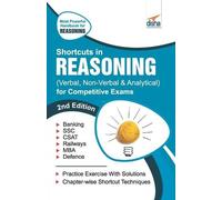 Disha Experts Shortcuts in Reasoning (Verbal, Non-Verbal, Analytical (Tascabile)