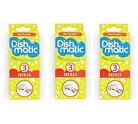 Dishmatic Spugne, schiuma, bianco, 3 pezzi (confezione da 3)
