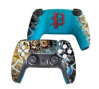 Dishonestty - Controller wireless PS-5 personalizzato compatibile con console Play-Station 5 di BCB Controllers | Orgogliosamente personalizzato negli Stati Uniti con stampa permanente HYDRODIP (non