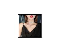 Dishowme Collana girocollo con strass con nodo a farfalla Collana con ciondolo con nappe in cristallo Collana con ciondolo a catena Bigiotteria per donne e ragazze