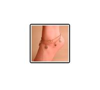 Dishowme Lariat - Cavigliera a forma di sole, a forma di cuore, stile boho, a strati, girasole, mezzaluna, estate, spiaggia, a piedi nudi, per donne e ragazze
