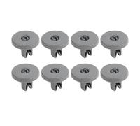 Dishwasher Rack Wheel Replacement 8PCS | High Strength ABS Dishwasher Lower Rack Wheels | Smooth Glide for Easy Loading/Unloading | Compatible Rack Parts