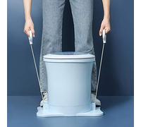 Disidratare i vestiti con mini asciugatrice rotativa portatile, non necessita di elettricità, perfetto per dormitori, appartamenti e campeggio, blu (mini asciugatrice manuale)