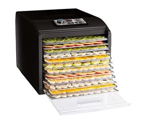 Disidratatore alimentare, ad alta capacità, 500 W, nero