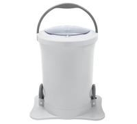 Disidratatore manuale per vestiti, mini asciugatrice portatile compatta con coperchio superiore trasparente, 12 l, disidratatore manuale autoportante, asciugatrice manuale per campeggio, viaggi e uso