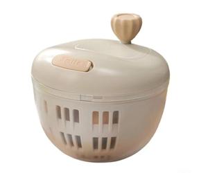 Disidratatore per insalata e verdure per una preparazione efficace dei pasti, migliora la tua routine di cottura (grigio)