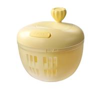 Disidratatore per insalata facile da usare per famiglie impegnate e per cucinare consapevoli della salute (giallo)
