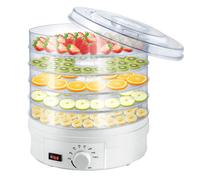 Disidratatore trasparente piccolo per alimenti di frutta e jerky, 52,9 oz