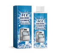 Disincrostante per macchina del ghiaccio, soluzione detergente per macchina del ghiaccio, detergente e anticalcare, compatibile con tutte le principali marche, aiuta a rimuovere l'acqua dura e