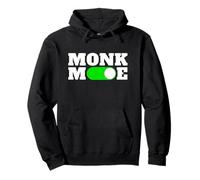 Disintossicazione della dopamina Go Monk Mode Felpa con Cappuccio