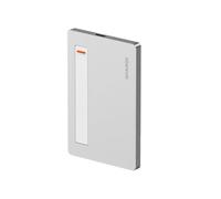 Disk Plus SSD Enclosure M.2 NVMe USB C 3.2 Gen2, custodia ultra sottile in alluminio da 0,24 pollici con cavo integrato, supporta fino a 4 TB (2230/2242/2280 SSD) per MacBook Pro, iPhone 16 Steam Deck