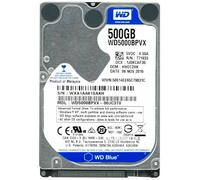 Disk WD Blue Scorpio WD5000BPVX 500GB 5400U/Min SATA II 8MB 2.5'' Pollici