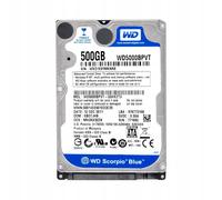 Disk Western Digital WD5000BPVT 500GB 5400U/Min 8MB Cache SATA II 2.5 Pollici