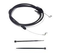 Diskary Cavo di arresto motore di ricambio 1101366 1101366MA condotto da 132,1 cm, filo interno da 150,6 cm, compatibile con Oregon 60-031-0 Murray 10693 Briggs e Stratton Cavo di arresto tosaerba