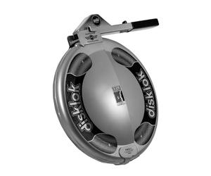 Disklok Antifurto per Volante 'Gold Edition' - Taglia Small - 35-39cm - Argento - Approvato SCM Dispositivo Blocca-sterzo Sicurezza Visibile Dissuasivo Deterrente Universale per Auto Furgoni Camper