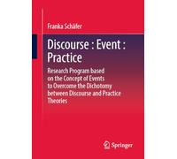 Diskurs, Ereignis, Praxis: Research Program Based on the Concept of Events to Overcome the Dichotomy Between Discourse and Practice Theories