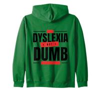 Dislessia non stupida difesa dell'empowerment Felpa con Cappuccio