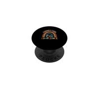 Dislessia Rainbow Connection Over Compliance Sped Teacher PopSockets PopGrip Adesivo